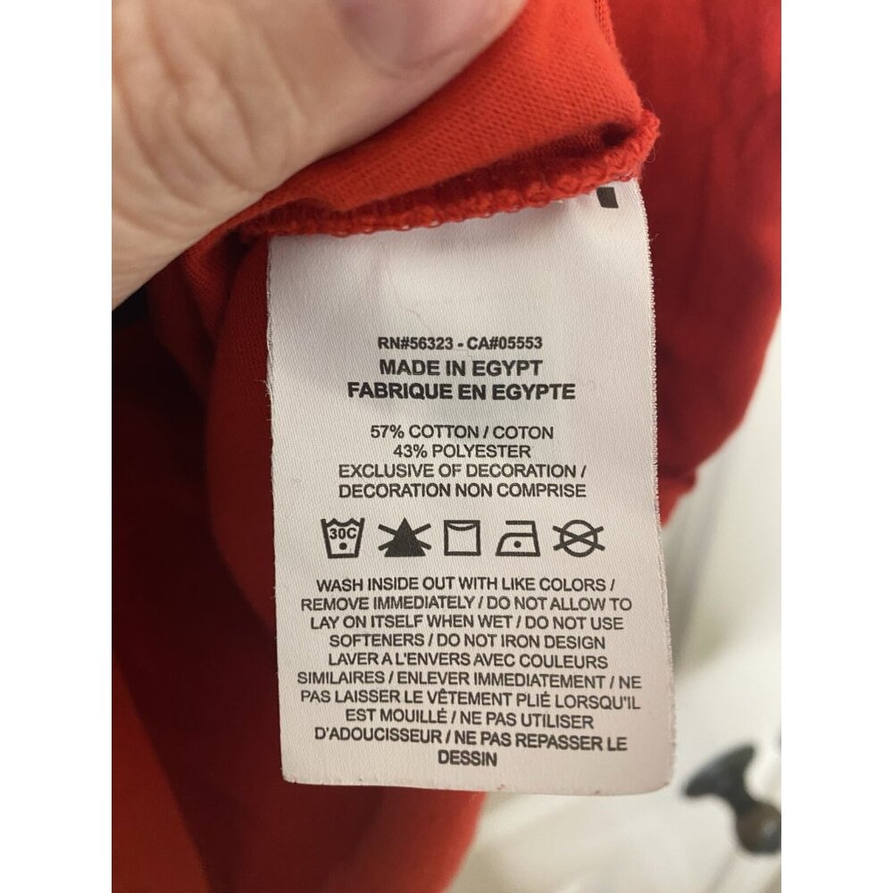 Nike Just Do It Tee Mens M Red Black White Swoosh Basketball Graphic T-Shirt - Picture 5 of 6